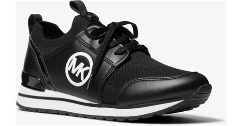 michael kors dash trainer|Dash Logo and Leather Trainer .